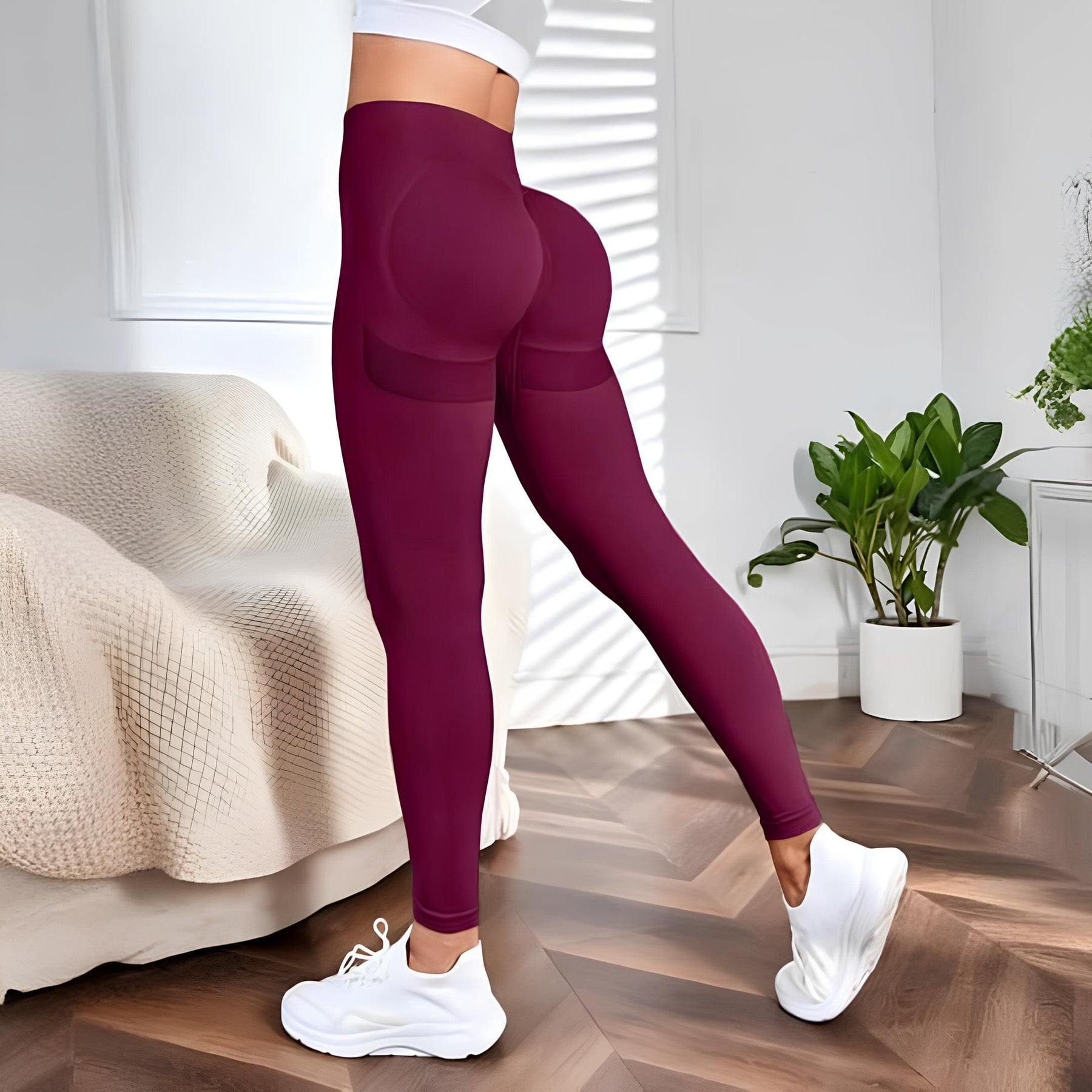 Calça Legging Sem Costura de Alta Elasticidade Summer