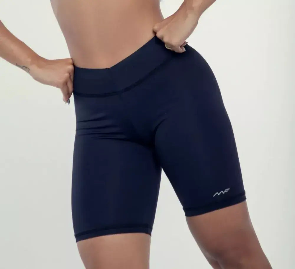 Shorts ciclista de alta gramatura com proteção UV